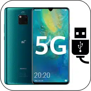 Huawei Mate 20X 5G arreglar conector de carga roto