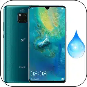 Huawei Mate 20X solucionar teléfono mojado