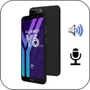 Huawei Y6 2018 solucionar problema sonido