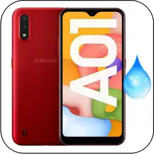 Samsung A01 solucionar teléfono mojado