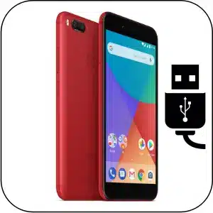 Xiaomi Mi 5X reparación conector de carga roto