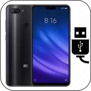 Xiaomi Mi 8 Lite reparar conector de carga roto