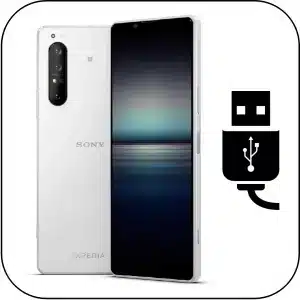 Xperia 1 II cambiar conector de carga roto