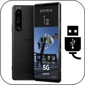 Xperia 1 III cambiar conector de carga roto