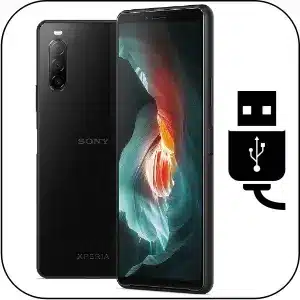 Xperia 10 II cambiar conector de carga roto
