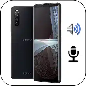 Xperia 10 III reparar fallo sonido