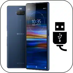 Xperia 10 Plus cambiar conector de carga roto