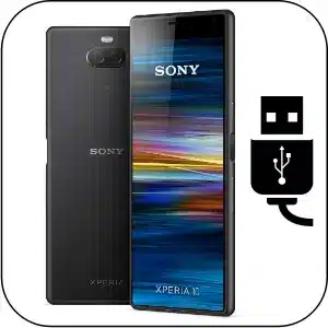 Xperia 10 cambiar conector de carga roto