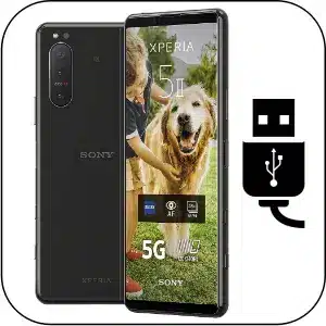 Xperia 5 II arreglar conector de carga roto