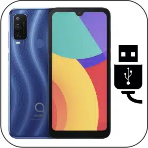 Alcatel 1L Pro cambiar conector de carga roto