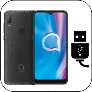 Alcatel 1V 2020 reparación conector de carga roto