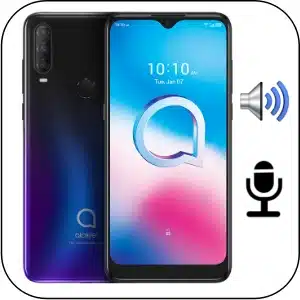 Alcatel 3 reparación sonido averiado