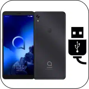 Alcatel 3C 2019 reparación conector de carga roto