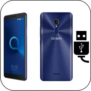 Alcatel 3C reparación conector de carga roto
