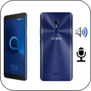 Alcatel 3C reparar fallo sonido