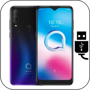Alcatel 3L 2020 reparación conector de carga roto