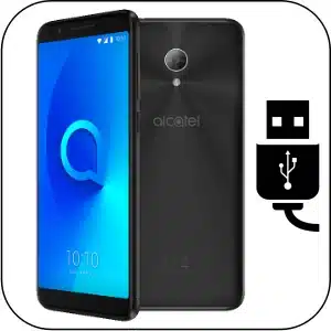 Alcatel 3L reparación conector de carga roto