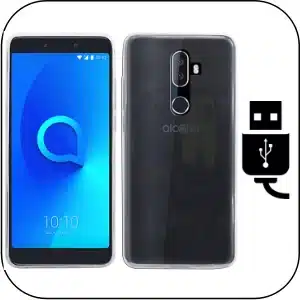 Alcatel 3V reparación conector de carga roto
