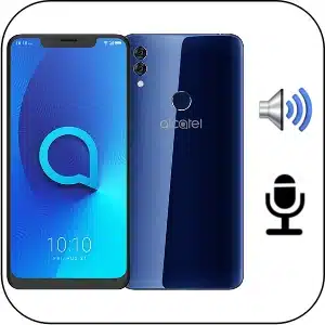 Alcatel 5V reparación sonido averiado