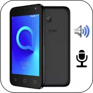 Alcatel U3 2018 reparación sonido averiado