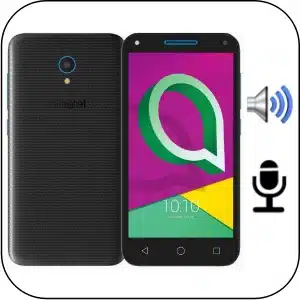 Alcatel U5 arreglar problema de sonido