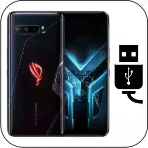 Asus Rog Phone 3 reparación conector de carga roto