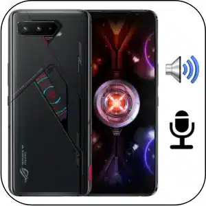 Asus Rog Phone 5S Pro reparación sonido averiado