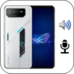 Asus RogPhone 6 reparación sonido averiado
