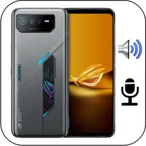 Asus Rog Phone 6D Ultimate reparación sonido averiado