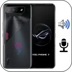 Asus Rog Phone 7 reparación sonido averiado