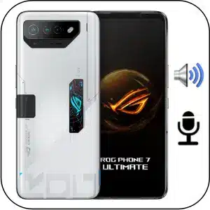 Asus Rog Phone 7 Ultimate reparación sonido averiado