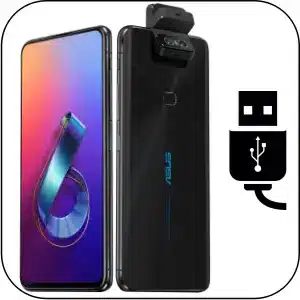 Asus Zenfone 6 arreglar conector de carga roto
