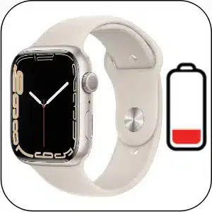 Apple Watch Serie 7 reparación bateria