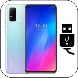 Doogee N30 reparación conector de carga roto