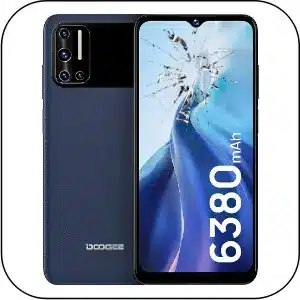 Doogee N40 reparación pantalla rota