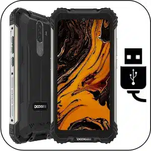 Doogee S59 Pro reparación conector de carga roto