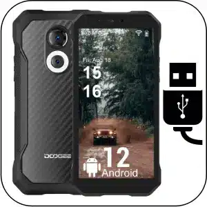 Doogee S61 reparación conector de carga roto