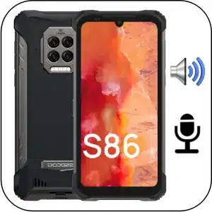 Doogee S86 reparación sonido averiado