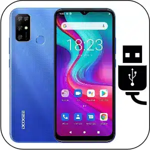 Doogee X96 cambiar conector de carga roto