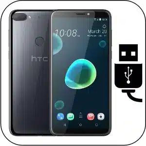 Htc Desiré 12 Plus cambiar conector de carga