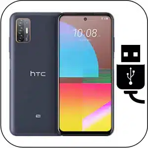 Htc Desiré 21 Pro 5G cambiar conector de carga roto