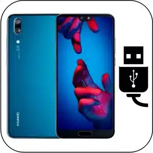 Huawei P20 cambiar conector de carga roto