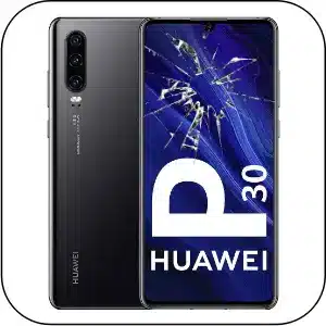 Huawei P30 reparar pantalla rota