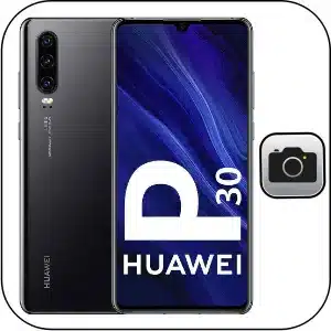Huawei P30 reparación cámara rota