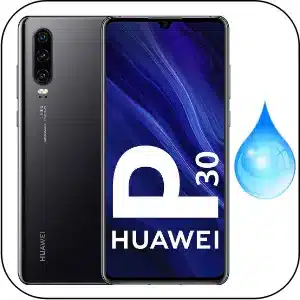 Huawei P30 arreglar teléfono mojado