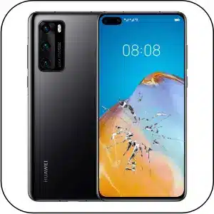 Huawei P40 reparación pantalla rota