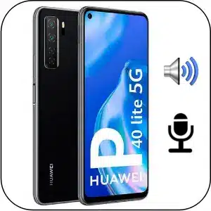 Huawei P40 Lite 5G reparación sonido averiado