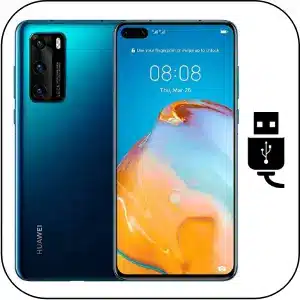 Huawei P40 Pro reparación conector de carga roto