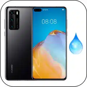 Huawei P40 solucionar teléfono mojado