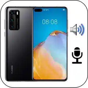Huawei P40 reparación sonido averiado
